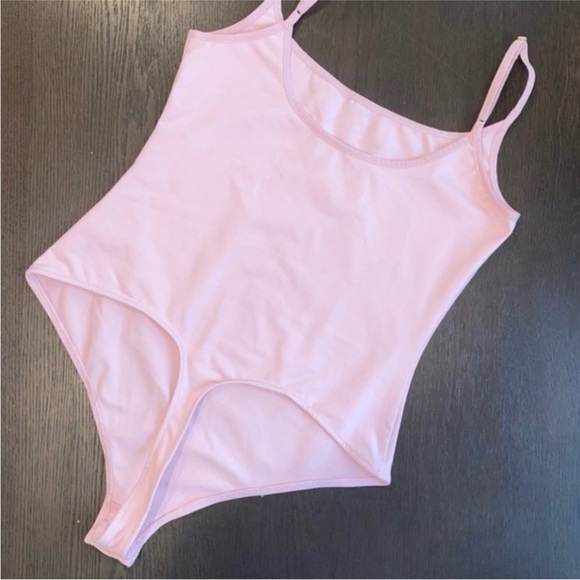 Free People Intimately Basic Bodysuit in Light Pink Size Medium - Picture 9 of 11